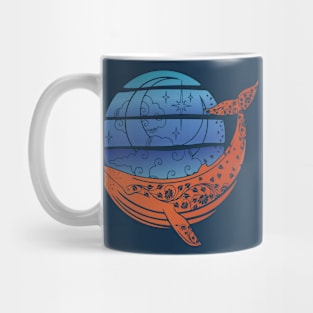 Whale Between The Stars Mug